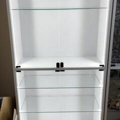 【JAJAN】フィギュアラック サード ワイド LED(ピュアホ...