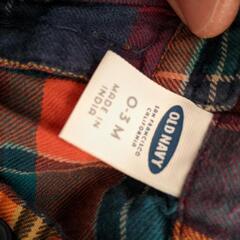 OLD NAVY ベビー トップス シャツ オールドネイビー 赤 チェックの画像