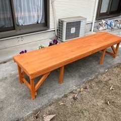 ベンチ(手作り)引き取っていただけませんか