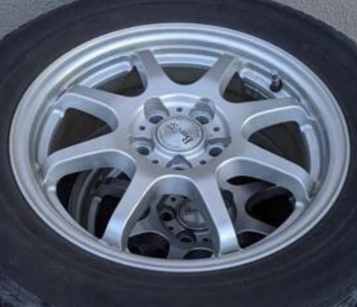 車　ホイールのみ　195/65/15
