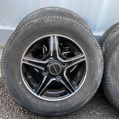 タイヤ・ホイール4本セット 145R12LT 軽トラ、軽バンにどうぞ！