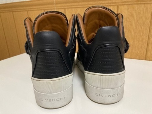 GIVENCHY ジバンシー ハイカット 黒 スニーカー 40 25