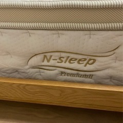 Nスリーププレミアム　セミダブル　ベッドフレーム付きの画像