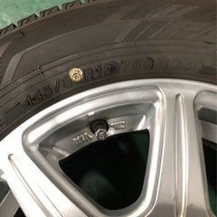 ヨコハマ アイスガード iG60 スタッドレスタイヤ ホイール4本セット 2019年 145/80R13の画像