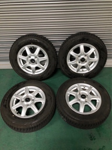 ヨコハマ アイスガード iG60 スタッドレスタイヤ ホイール4本セット 2019年 145/80R13