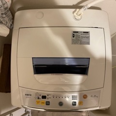 洗濯機　4.5kgの画像