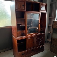 【昭和レトロな茶箪笥】お譲りします。