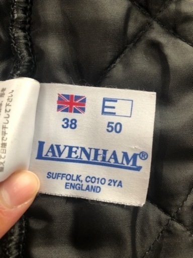 【LAVENHAM(ラベンハム)】キルティングコート　フード取り外し可