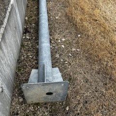 鉄製ポールの画像