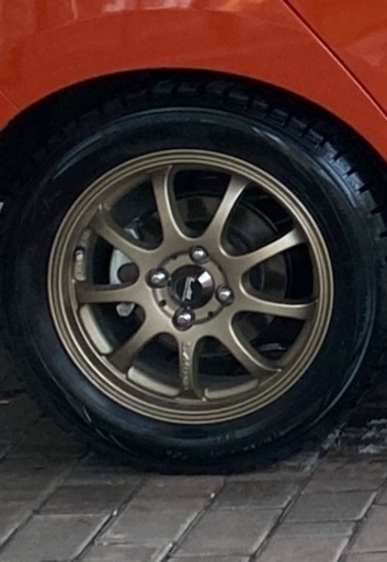 15インチ　6j lmスポーツ   スタッドレス付き
