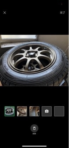 15インチ　6j lmスポーツ   スタッドレス付き