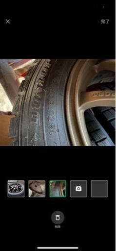 15インチ　6j lmスポーツ   スタッドレス付き