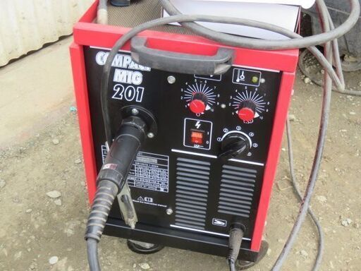 鈑金工具！炭酸溶接機！コンパクトミグ201　引き上げ美品商品