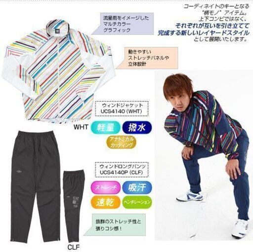 A02-01 新品 UMBRO アンブロ 人気の定番商品 ウインドジャケット