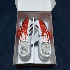 C23-01 新品 ADIDAS アディダス 人気定番商品 サッカーシューズ スパイク メッシ限定着用カラー F10 TRX HG G65364 ダークオレンジ 26.0㎝の画像
