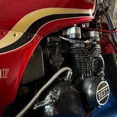 gpz400F レストアベース実動外装オールペンキャンディレッド７色ラメ gpz400F レストアベース実動外装オールペンキャンディレッド7色ラメ