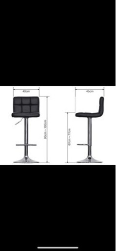 【回転　昇降式カウンターチェア8脚セット】　 いす 背もたれ付き 高さ調整  バーチェア キッチンチェア ダイニングチェア ハイチェア イス チェア モダン カフェ 喫茶店 ガス圧 70cm PUレザー 　ブラック×クロム