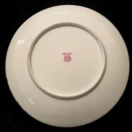 プレミアノリタケ サイン入り鶏文飾皿