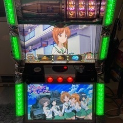 パチスロ  ガールズ&パンツァー　初代【コイン不要機付き】