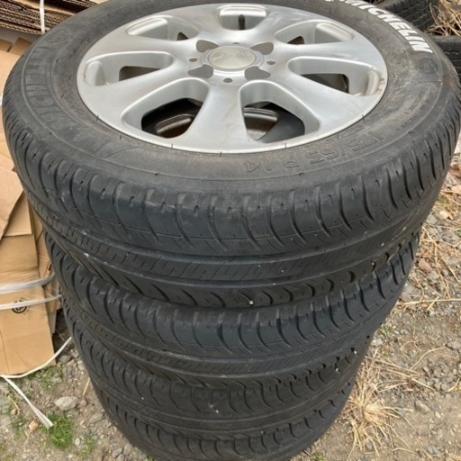 175/65R14アルミホイールタイヤセット