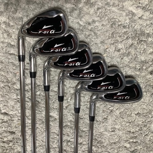 【リサイクルサービス八光　田上店】レフティ・左利き　WORLD EAGLE F-01α アイアンセット　6本