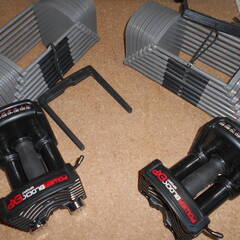 状態良好 POWER BLOCK/パワーブロック SP EXP 90LB 可変式ダンベル2個セット 2.3kg～41kg 27段階重量設定  手渡し希望/自社配送可能（配送エリアについてお問い合わせください）の画像