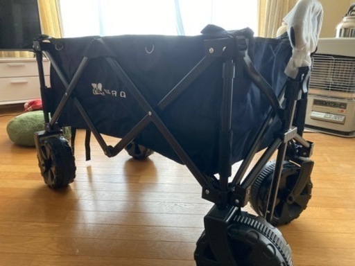 【決まりました】WAQ キャリーワゴン、ウッドテーブル
