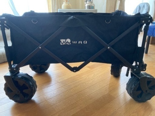 【決まりました】WAQ キャリーワゴン、ウッドテーブル