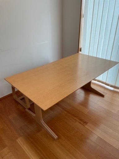 無印良品　リビングでもダイニングでも使えるテーブル　3