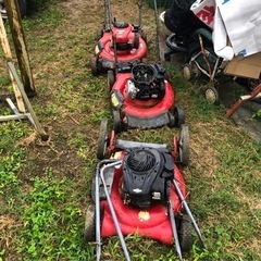 ジャンク不動品　3台まとめて草刈機ガソリン式