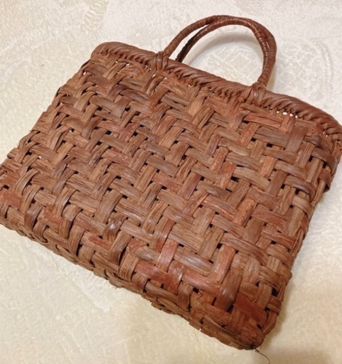 山ぶどう かごバッグ(大)