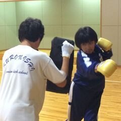 『キックボクシング 超初心者向け体験レッスン』の画像