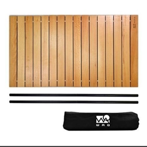 【決まりました】WAQ キャリーワゴン、ウッドテーブル