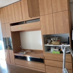 テレビ台兼壁面ボード