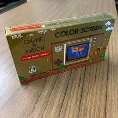ゲームウォッチ　スーパーマリオブラザーズ　新品未開封の画像