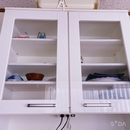 白食器棚　引っ越しセール