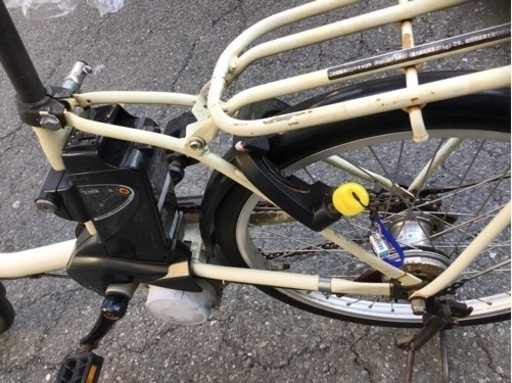 引渡済中古Panasonic 電動自転車　3段ギア付き　20インチ