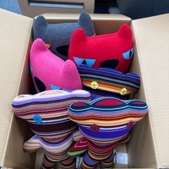 新品 お人形 猫3 クマ3