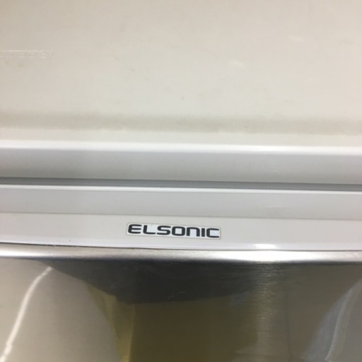 HJ210 【中古】ELSONC 冷凍冷蔵庫　2ドア　17年製