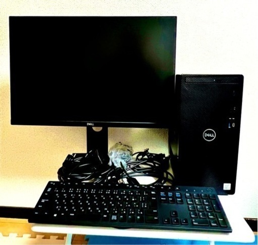 DELL PCモニターP2421/Inspiron 3881/キーボード