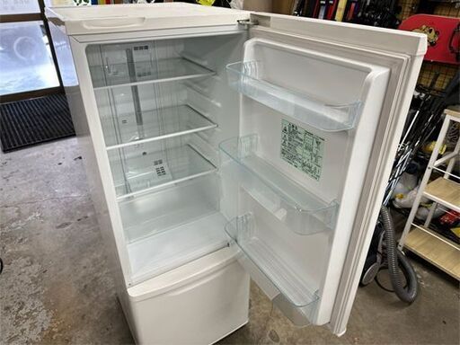 冷蔵庫 2ドア 168L 2014年製 パナソニック NR-B176W 100Lクラス ホワイト Panasonic 冷凍冷蔵庫 一人