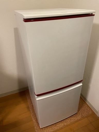 SHARP ノンフロン冷凍冷蔵庫 SJ-BK14Y-W 一人暮らし　単身者用