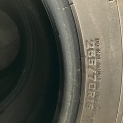 タイヤ4本セット☆ジムニー☆4駆動☆ja11.ja12.ja23などの画像
