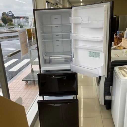 HJ213 【中古】日立　冷凍冷蔵庫　3ドア　19年製※ネット決済の表記になっておりますが、現金手渡しのみの対応です。大変申し訳ござい