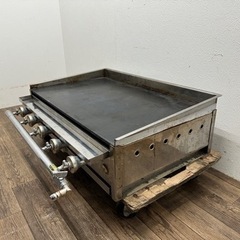 業務用　卓上型　鉄板焼き器　グリドル　都市ガス　店舗　飲食店　厨房　お好み焼き　焼きそば　② 業務用 卓上型 鉄板焼き器 グリドル 都市ガス 店舗 飲食店 厨房