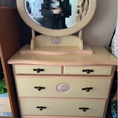 ディズニー　タンス　収納付き
