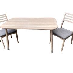 シギヤマ家具 ダイニングセット 2人掛け WT-001/CWT0...