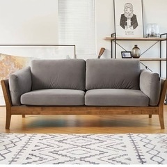 大幅値下げ【LOWYA】3Pソファ