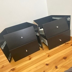 【取引中】IKEA イケア　カラックス　インサート引き出し2段②...