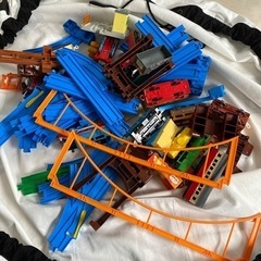 トーマスプラレールぐらぐら吊り橋セットの画像